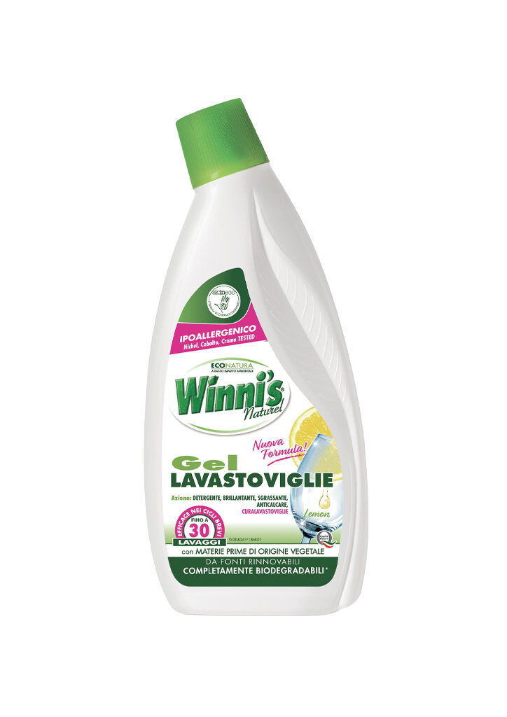 Winni's Gel Lavastoviglie Concentrato, ml. 750 30 lavaggi - Madel S.p.A.