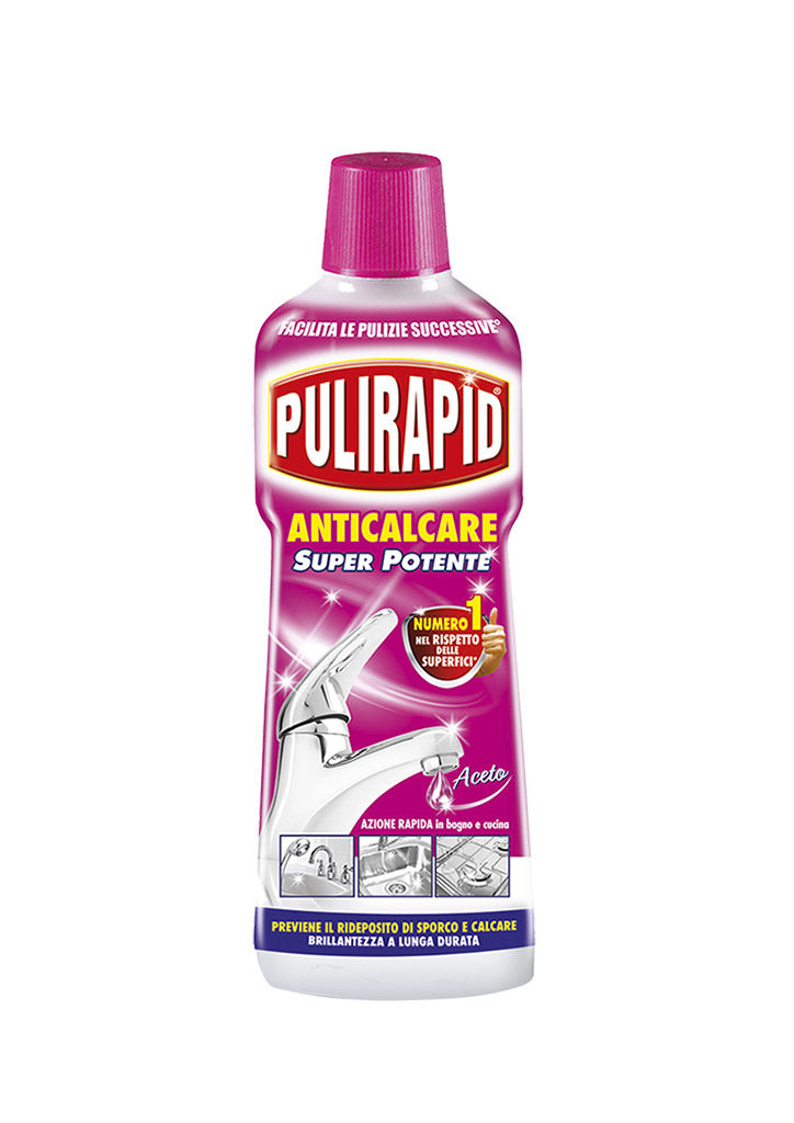 Pulirapid Scale remover vinegar 500 ml - Madel S.p.A.